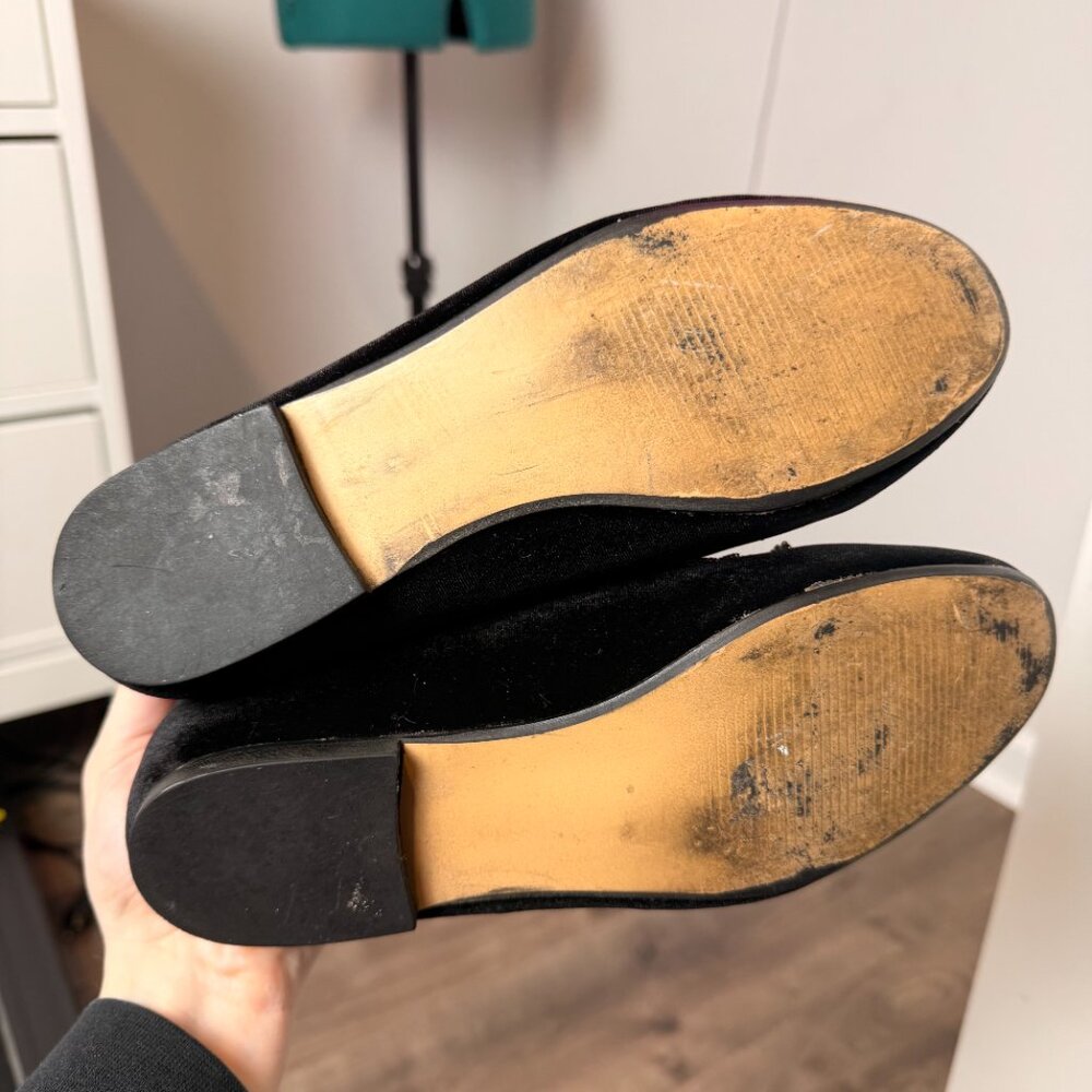 Vintage Havana Sue Velvet Flats - Picture 6 of 6